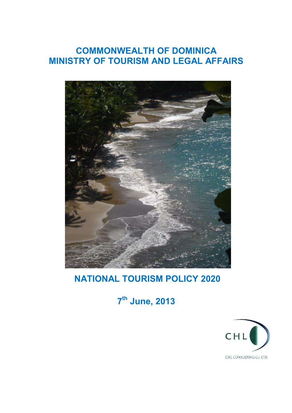 National Tourism Policy 2020