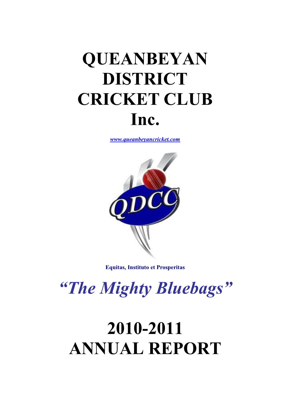 QDCC Annual Report 2011