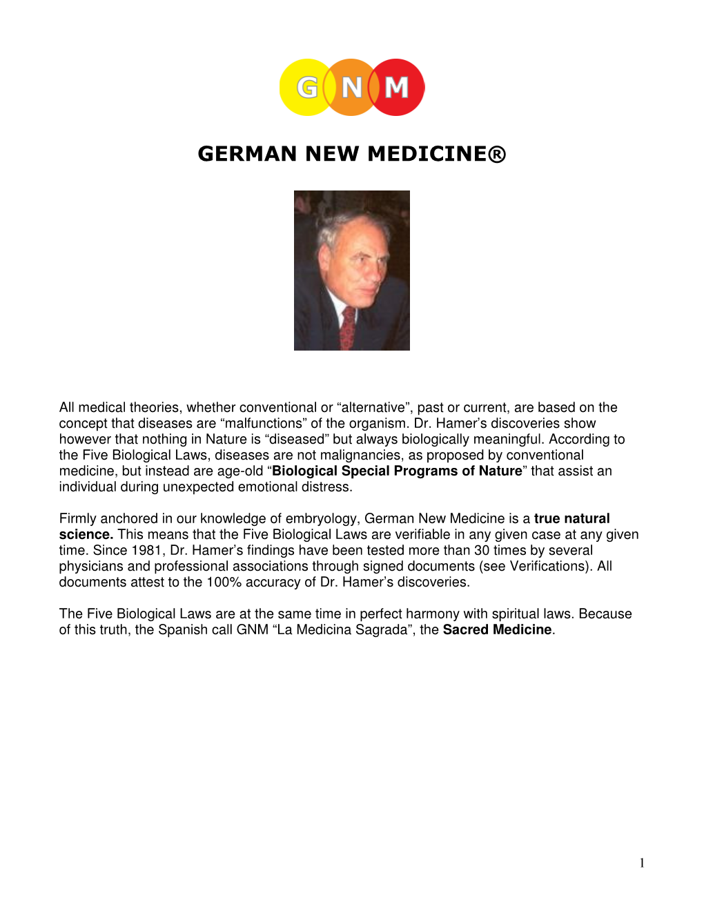 German New Medicine®