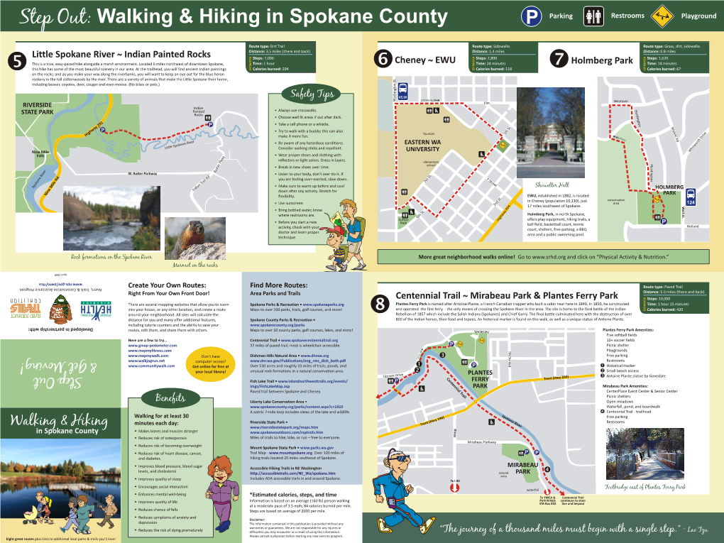 Step Out: Walking & Hiking in Spokane County