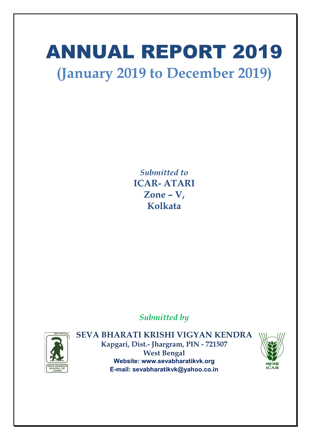 ANNUAL REPORT 2019 (January 2019 to December 2019)