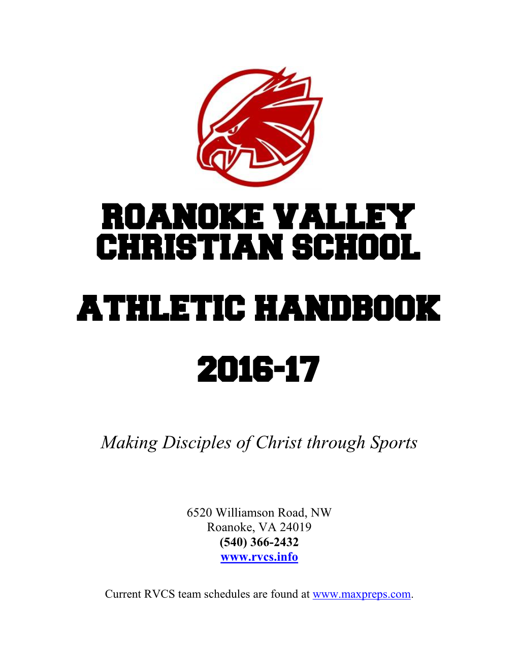 ATHLETIC-HANDBOOK-2016-17.Pdf