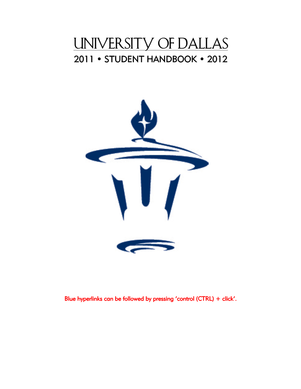 2011 • Student Handbook • 2012