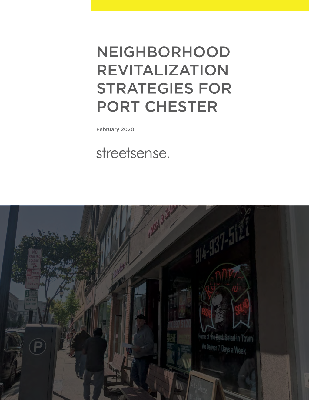 Neighborhood Revitalization Strategies for Port Chester Report