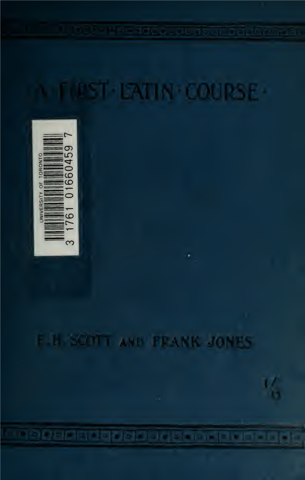 A First Latin Course