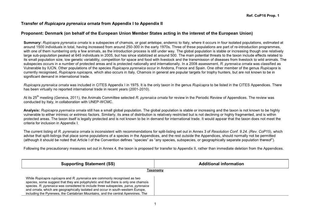 CITES Cop16 Prop. 1 IUCN-TRAFFIC Analysis (PDF, 140KB)