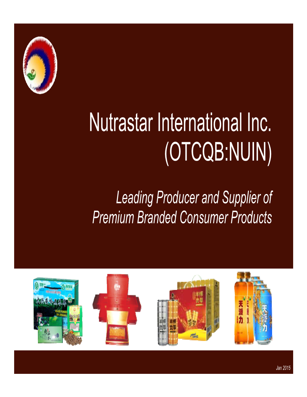 Nutrastar International Inc. (OTCQB:NUIN)