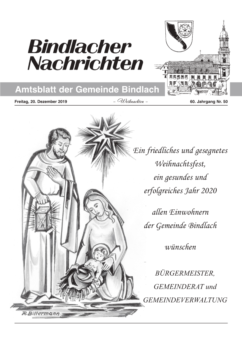 Amtsblatt Der Gemeinde Bindlach Freitag, 20