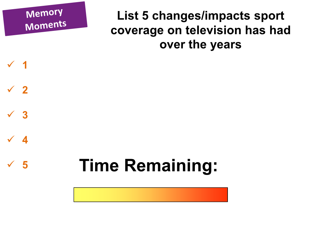 1 Increased Exposure of Minority Sports