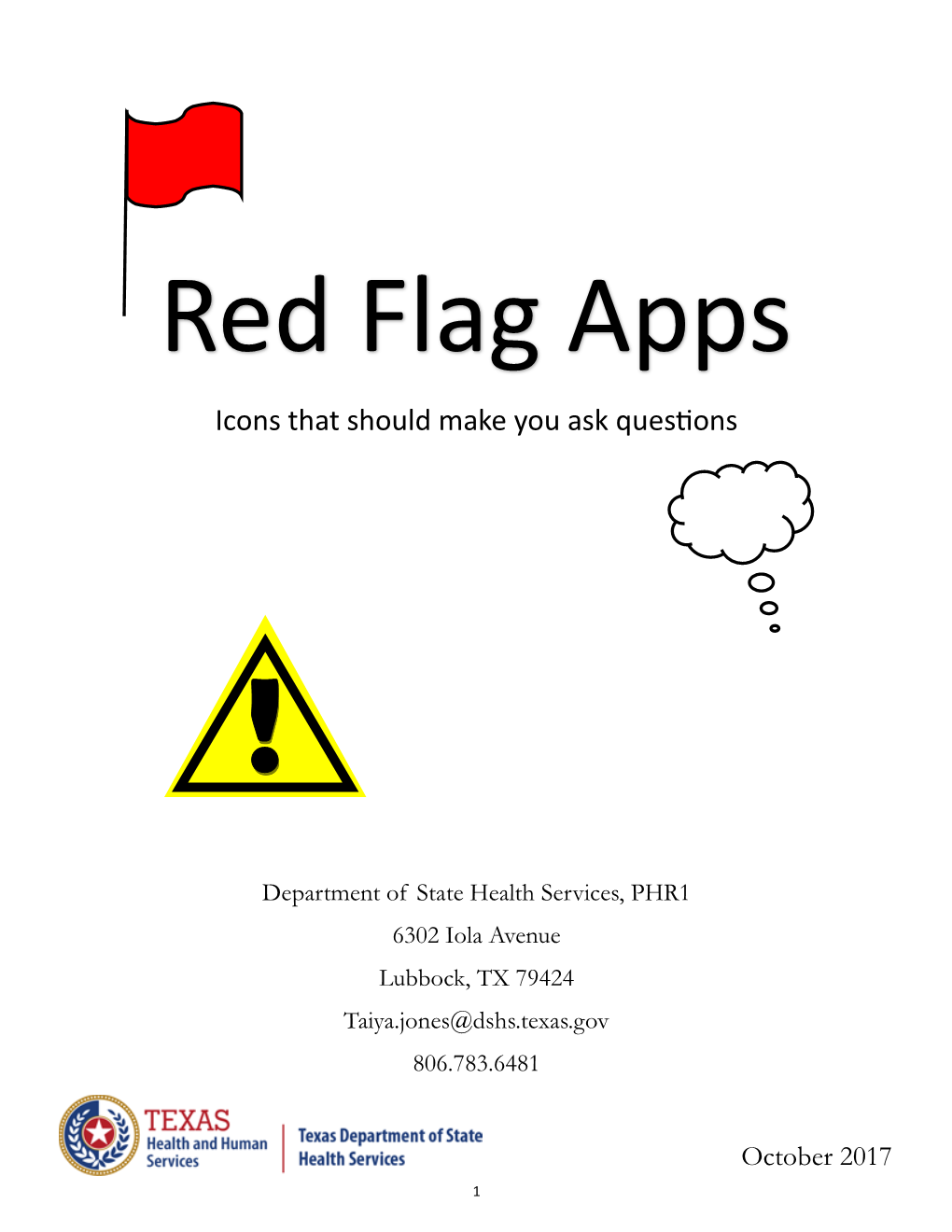 Red Flag Apps Icons That Should Make You Ask Questions