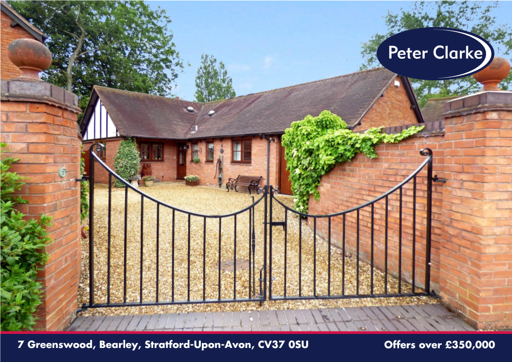 7 Greenswood, Bearley, Stratford-Upon-Avon, CV37 0SU Offers Over £350,000