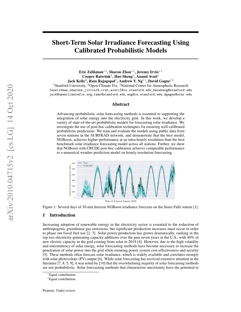 Arxiv:2010.04715V2 [Cs.LG] 14 Oct 2020