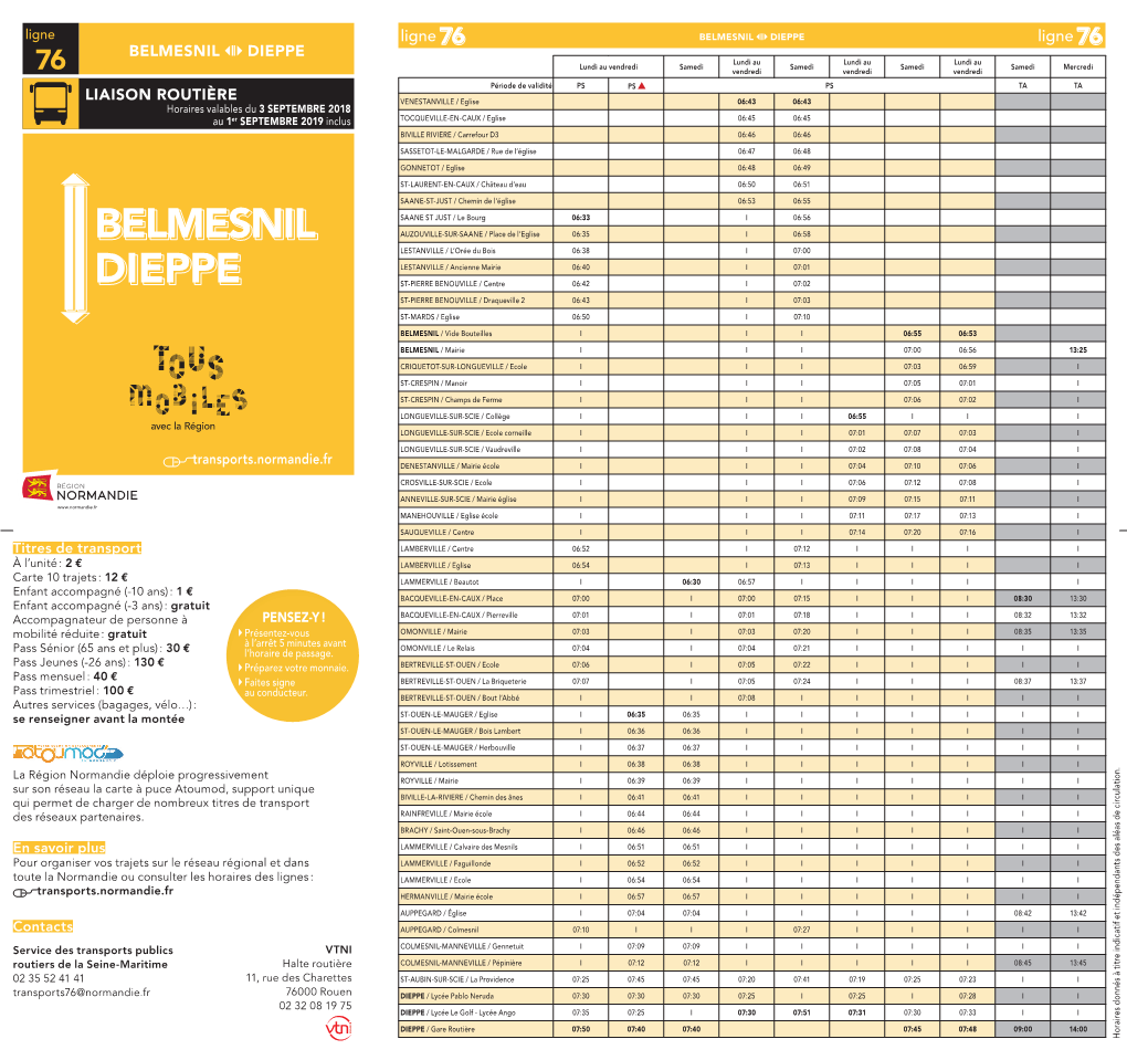 Belmesnil Dieppe