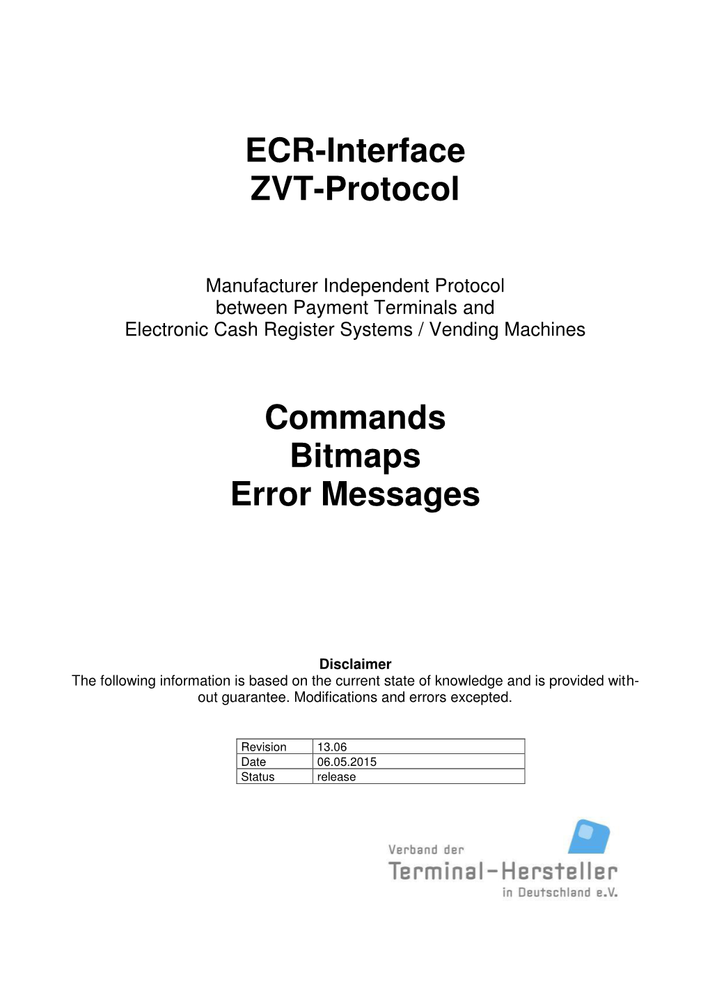 ECR-Interface ZVT-Protocol