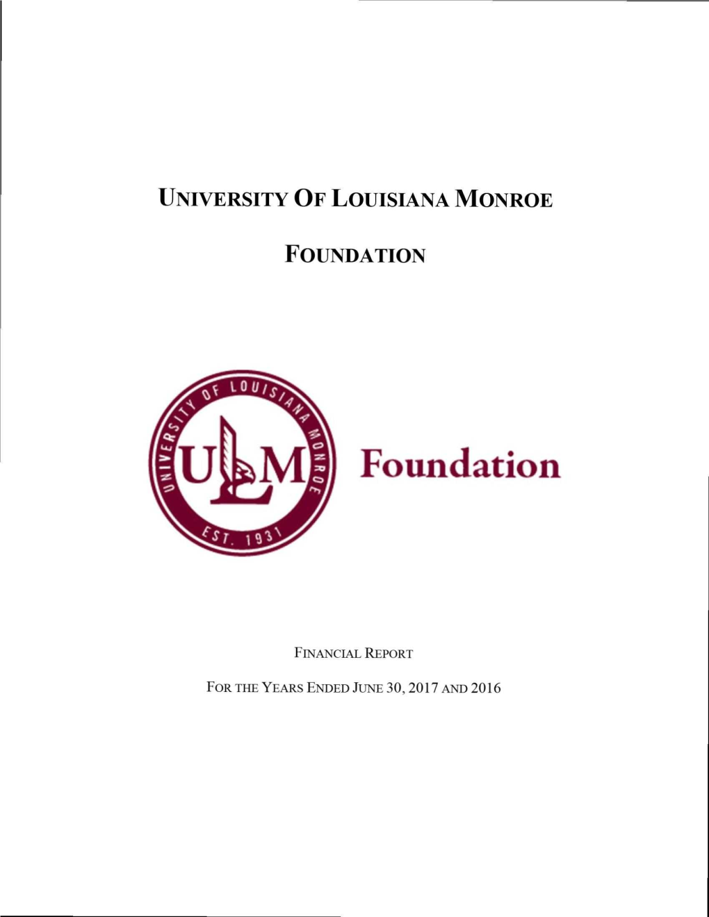 University of Louisiana at Monroe Foundation