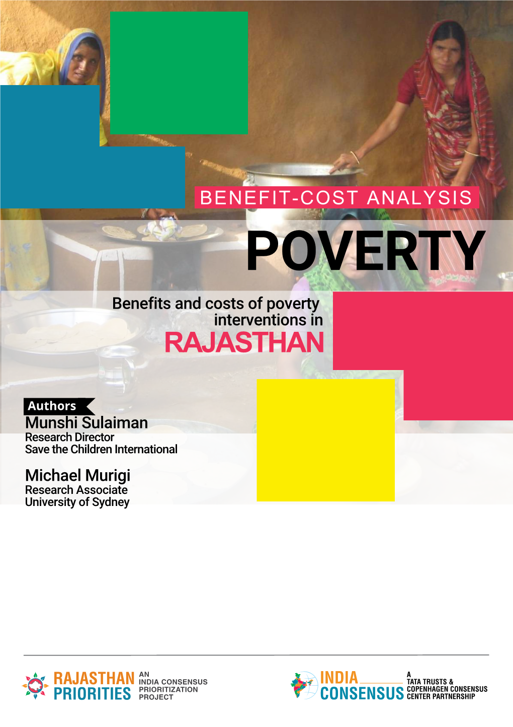 POVERTY Benefits and Costs of Poverty Interventions in RAJASTHAN