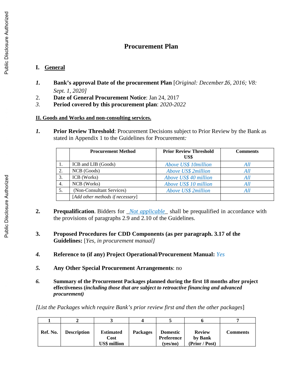 World Bank Document