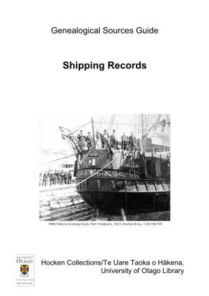 Shipping Records