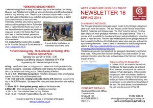 Newsletter 16 Spring 2014