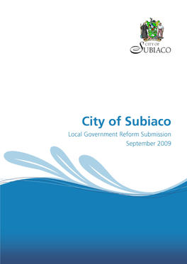 City-Of-Subiaco-Local-Government-Reform-Submission-September-2009.Pdf