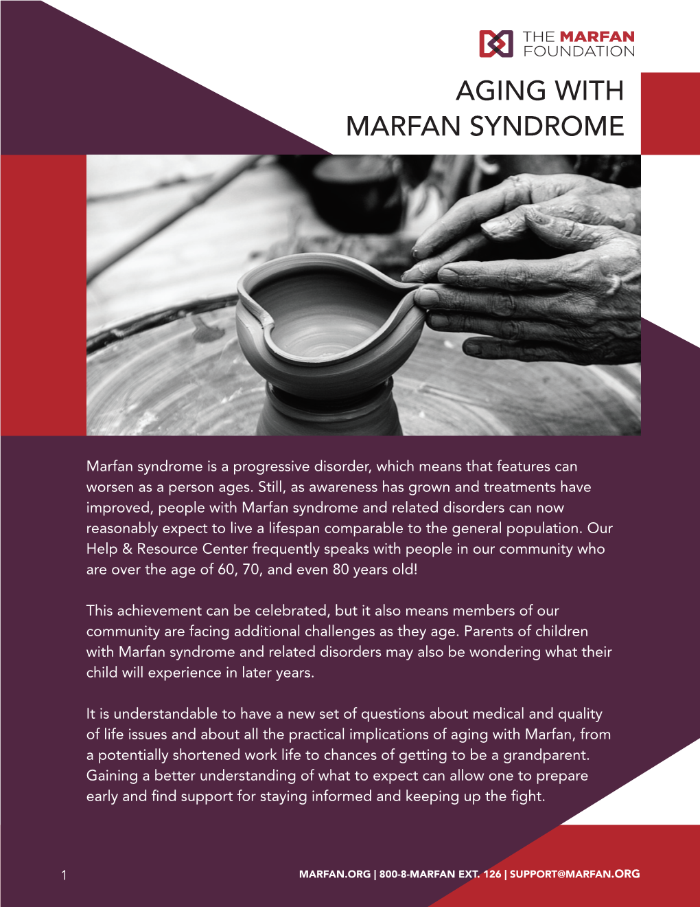 Aging with Marfan Syndrome