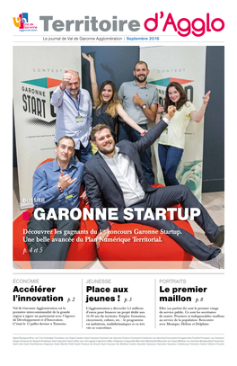 GARONNE STARTUP Découvrez Les Gagnants Du 1Er Concours Garonne Startup