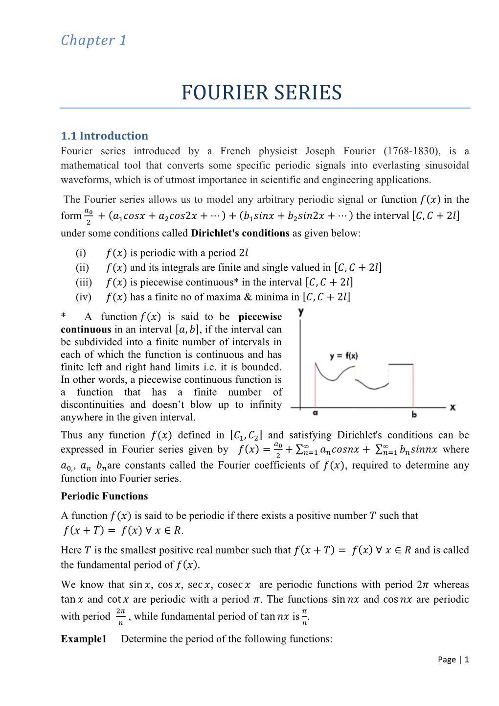 Fourier Series