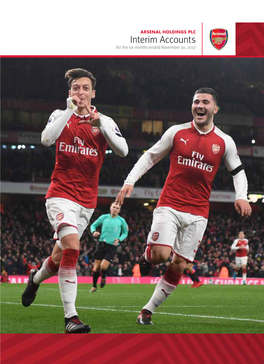 Arsenal Holdings Plc Interim Accounts for the Six Months Ended November 30, 2017