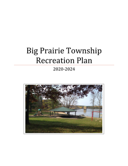 Big Prairie Township Recreation Plan (2020)