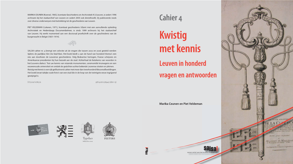 Kwistig Met Kennis Is Een Rijk Geïllustreerd Cahier Met Meer Dan Tweehonderd Kleurenafbeeldingen