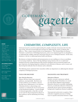 Goessmann Gazette 2008