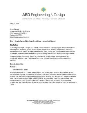 Engineering Report