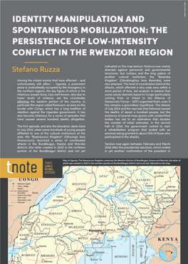 Identity Manipulation and Spontaneous Mobilization: the Persistence of Low-Intensity Conflict in the Rwenzori Region