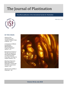 The Journal of Plastination