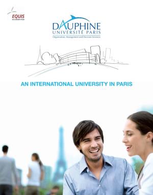 An International University in Paris