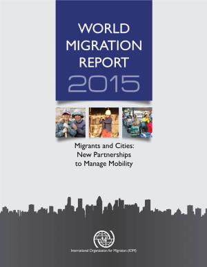 World Migration Report 2 015