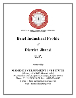 Brief Industrial Profile