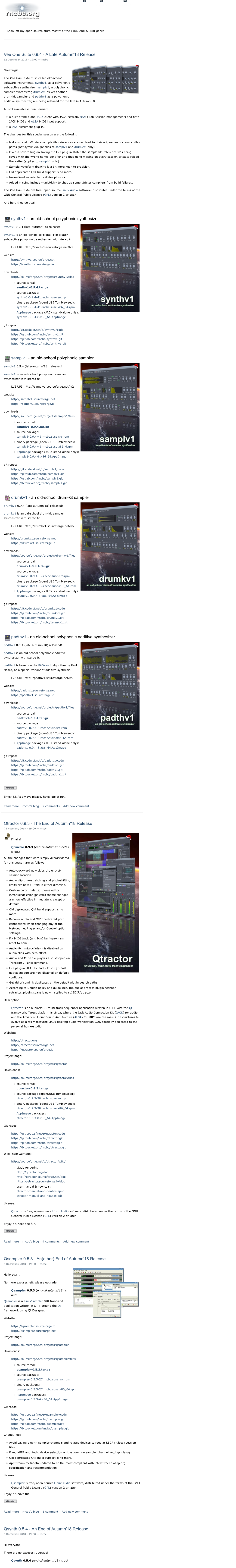 An Old-School Polyphonic Synthesizer Samplv1