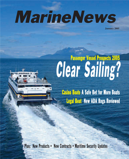 Marine News Chronicles This Ward to a Fantastic Season in 2005," Said Sel "Wall-To-Wall Seats