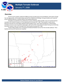 Multiple Tornado Outbreak January 7Th, 2008