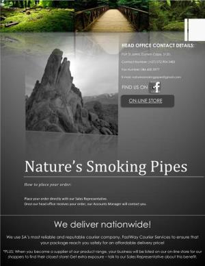 Nature's Smoking Pipes
