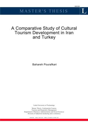 MASTER's THESIS a Comparative Study of Cultural Tourism