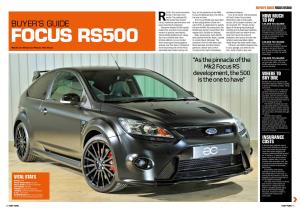 Download Our Focus RS500 Buyer's Guide from Here…