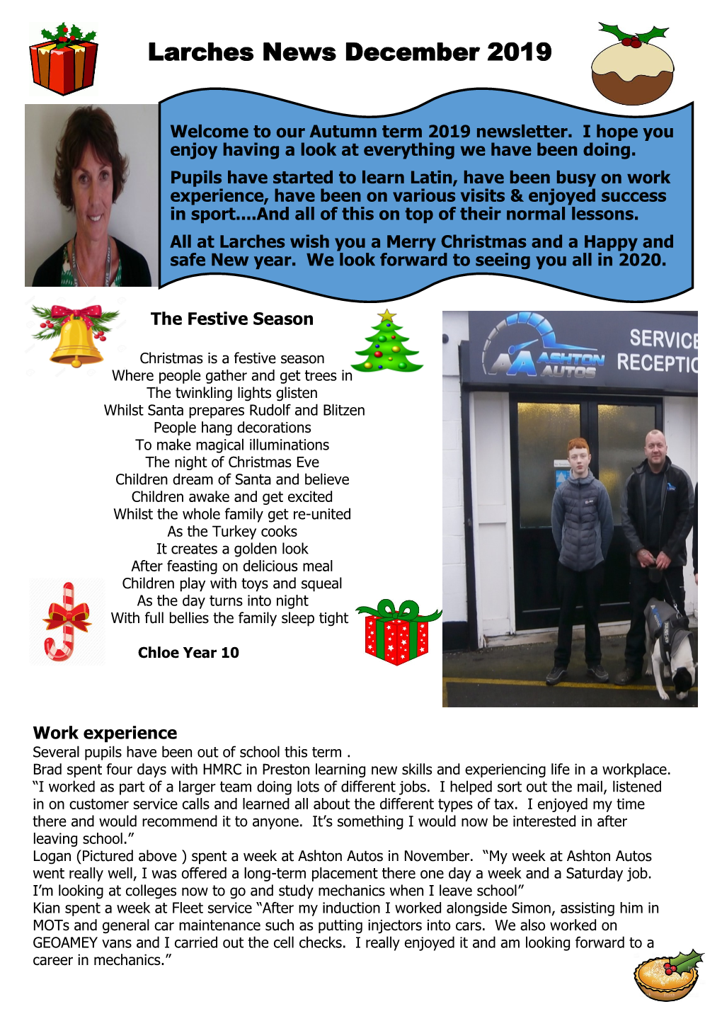 Larches News December 2019