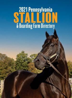 The PA 2021 Stallion Directory Is Available Now