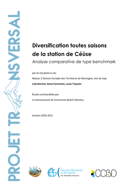 Diversification Toutes Saisons De La Station De Céüse