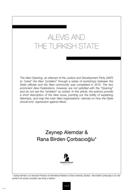 Alevis and the Turkish State