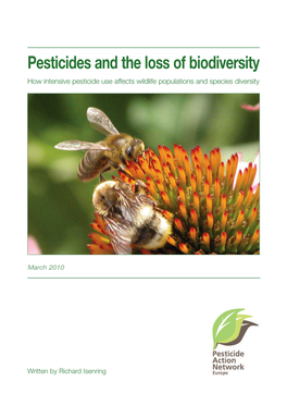 Pesticides and the Loss of Biodiversity How Intensive Pesticide Use Affects Wildlife Populations and Species Diversity