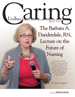 Caring Headlines — July 16, 2015 Jeanette Ives Erickson (Continued)