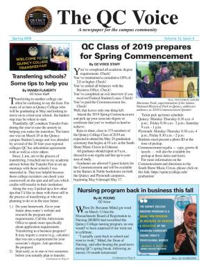 The QC Voice a Newspaper for the Campus Community